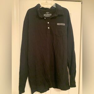 Loomstate for Chipotle uniform long sleeve polo shirt